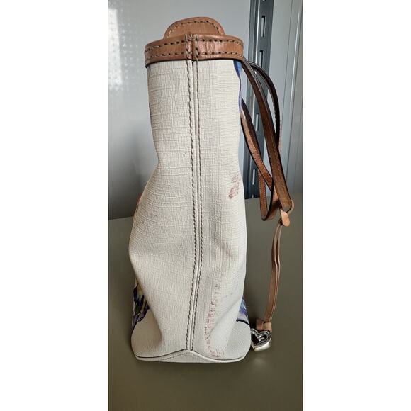 Brighton Purse Butterfly Print W/ Embroidery In Design “Never Hide Your Wings” - Picture 7 of 16